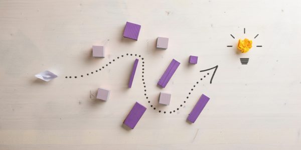 Education consultancy abstract blocks